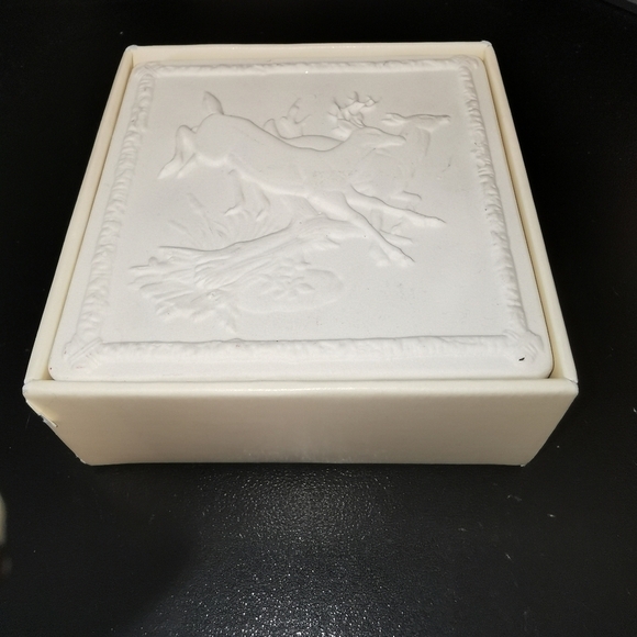 Very rare Lenox outdoor wild animals set of 4 coasters - Picture 7 of 7